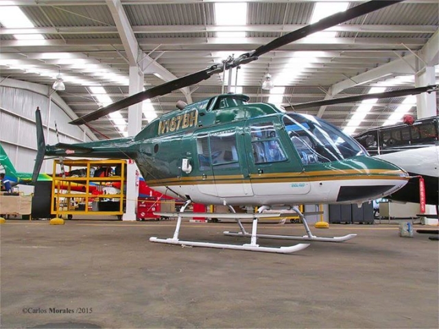 El helicóptero grande